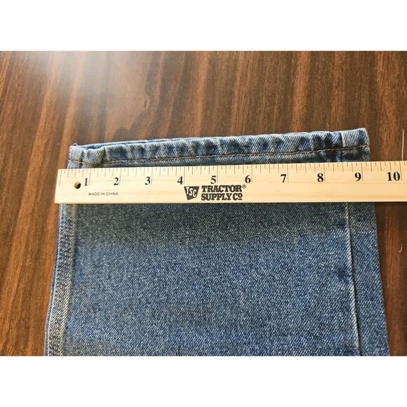 Carhartt Mens Straight Leg Jeans Size 36x32 Relaxed Fit Medium Wash B460DPS - Picture 7 of 9